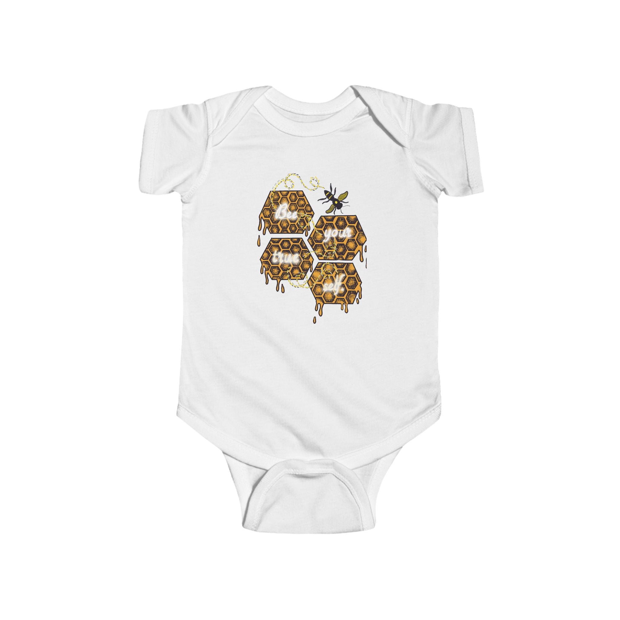 Bee Your True Self - Infant Fine Jersey Bodysuit