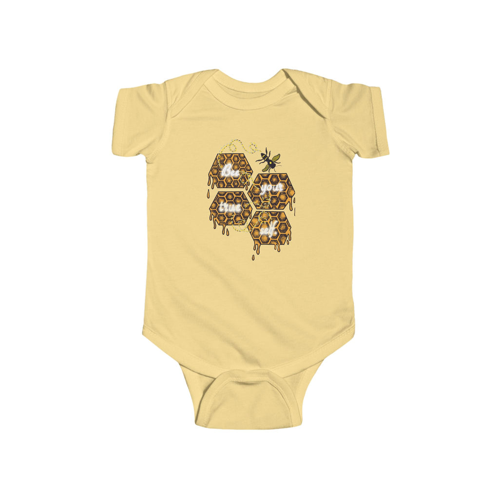 Bee Your True Self - Infant Fine Jersey Bodysuit
