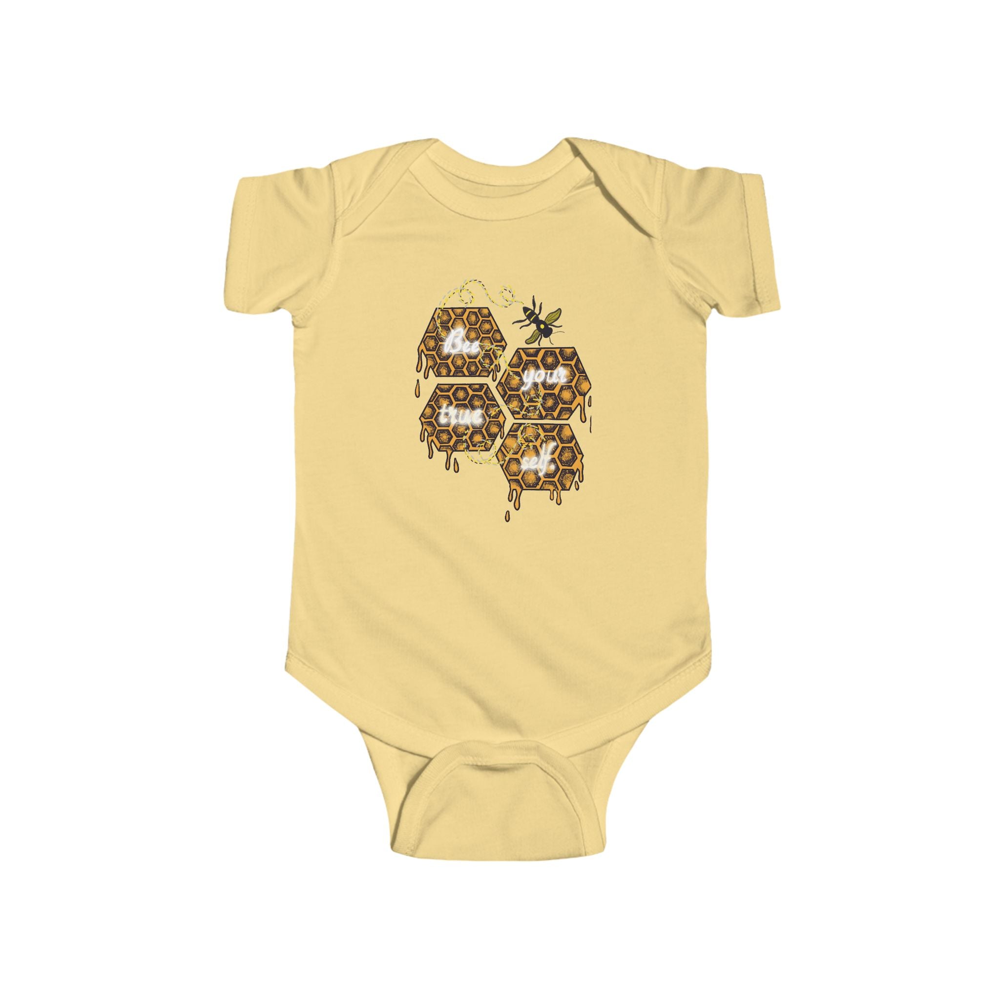 Bee Your True Self - Infant Fine Jersey Bodysuit