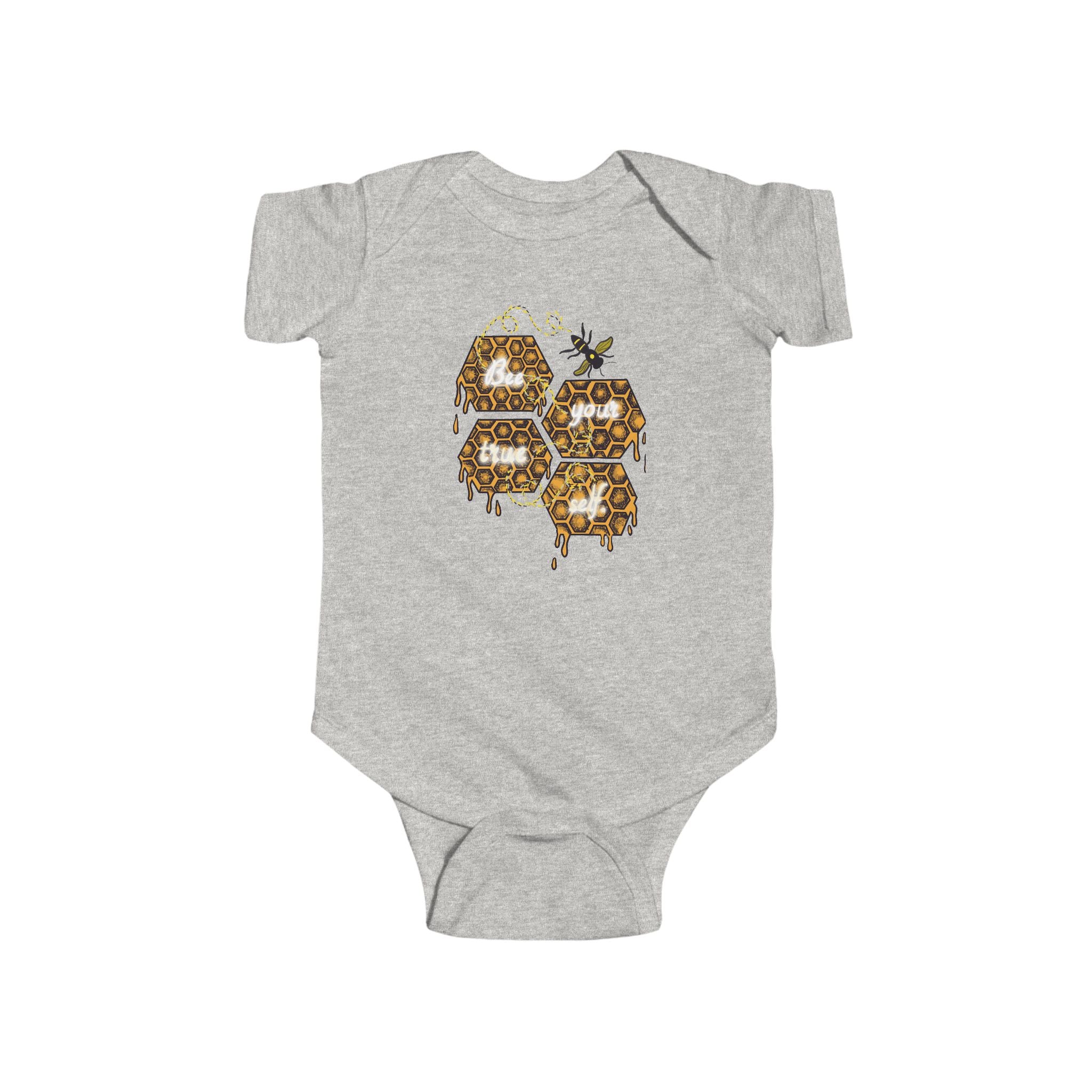 Bee Your True Self - Infant Fine Jersey Bodysuit