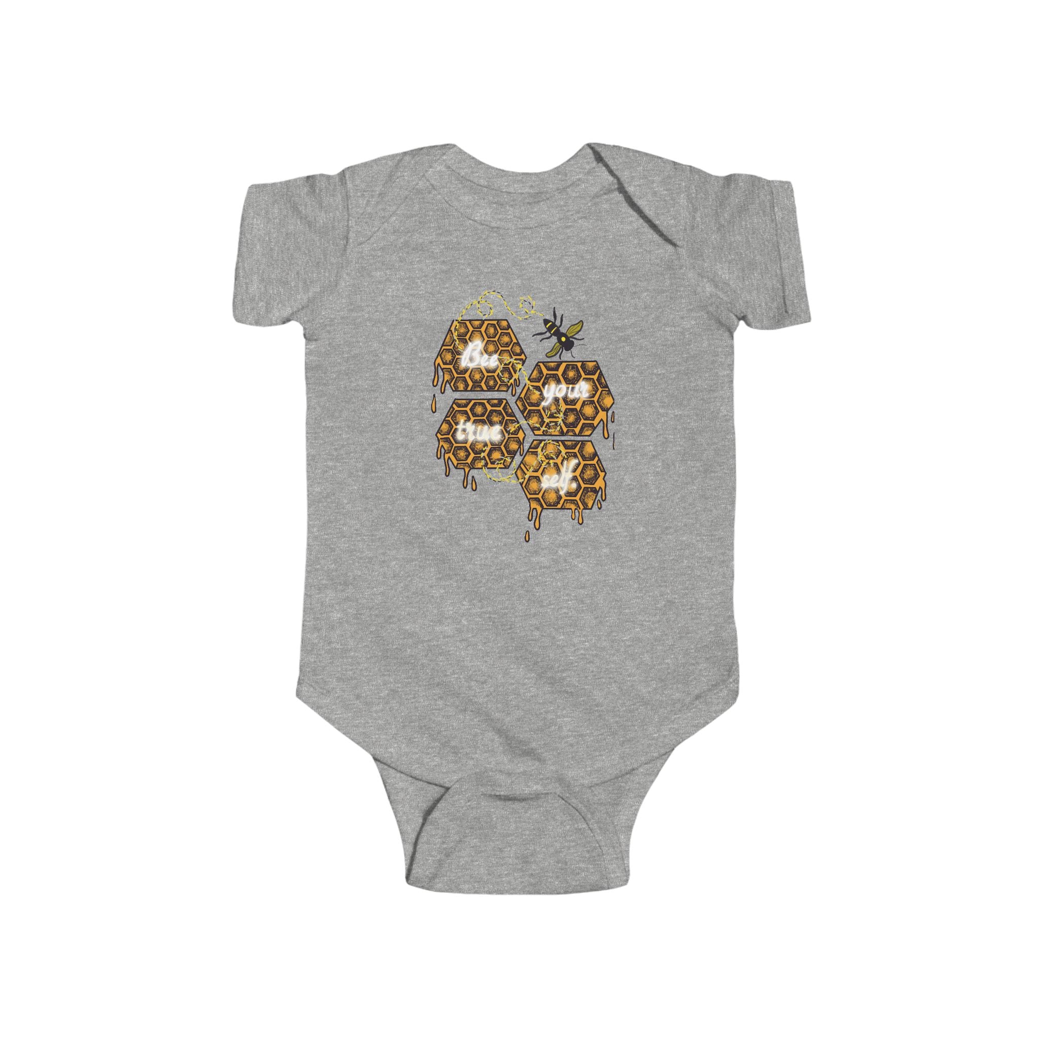 Bee Your True Self - Infant Fine Jersey Bodysuit