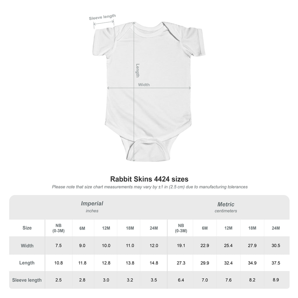 Bee Your True Self - Infant Fine Jersey Bodysuit